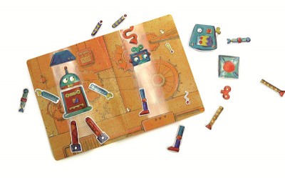 Магнитная игра «Робот», Egmont Toys